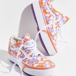 VANS Old Skool Shoes Women's Stack Platforms! ☮️